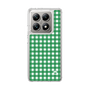 スリムプロテクションケース［ Checkered Green - ギンガムチェック グリーン ］