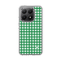 スリムプロテクションケース［ Checkered Green - ギンガムチェック グリーン ］