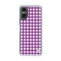 スリムプロテクションケース［ Checkered Purple - ギンガムチェック パープル ］