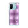 スリムプロテクションケース［ Checkered Purple - ギンガムチェック パープル ］