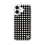 スリムプロテクションケース［ Checkered Purple - ギンガムチェック ブラック ］