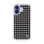 スリムプロテクションケース［ Checkered Purple - ギンガムチェック ブラック ］