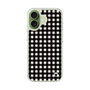 スリムプロテクションケース［ Checkered Purple - ギンガムチェック ブラック ］