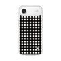 スリムプロテクションケース［ Checkered Purple - ギンガムチェック ブラック ］