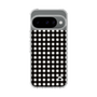 スリムプロテクションケース［ Checkered Purple - ギンガムチェック ブラック ］