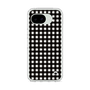 スリムプロテクションケース［ Checkered Purple - ギンガムチェック ブラック ］