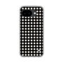 スリムプロテクションケース［ Checkered Purple - ギンガムチェック ブラック ］