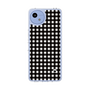 スリムプロテクションケース［ Checkered Purple - ギンガムチェック ブラック ］