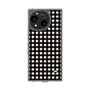 スリムプロテクションケース［ Checkered Purple - ギンガムチェック ブラック ］