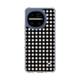 スリムプロテクションケース［ Checkered Purple - ギンガムチェック ブラック ］