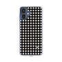 スリムプロテクションケース［ Checkered Purple - ギンガムチェック ブラック ］
