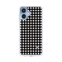 スリムプロテクションケース［ Checkered Purple - ギンガムチェック ブラック ］