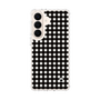 スリムプロテクションケース［ Checkered Purple - ギンガムチェック ブラック ］