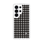 スリムプロテクションケース［ Checkered Purple - ギンガムチェック ブラック ］