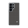 スリムプロテクションケース［ Checkered Purple - ギンガムチェック ブラック ］
