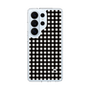 スリムプロテクションケース［ Checkered Purple - ギンガムチェック ブラック ］