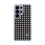 スリムプロテクションケース［ Checkered Purple - ギンガムチェック ブラック ］