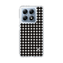 スリムプロテクションケース［ Checkered Purple - ギンガムチェック ブラック ］