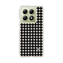 スリムプロテクションケース［ Checkered Purple - ギンガムチェック ブラック ］