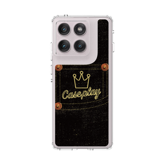 スリムプロテクションケース［ Denim Black Jeans - デニム・ブラック・ジーンズ ］