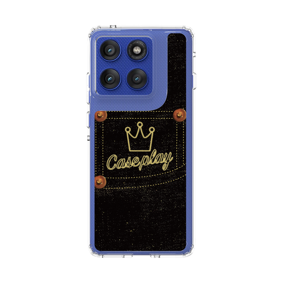 スリムプロテクションケース［ Denim Black Jeans - デニム・ブラック・ジーンズ ］