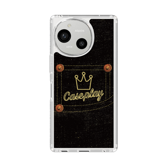 スリムプロテクションケース［ Denim Black Jeans - デニム・ブラック・ジーンズ ］