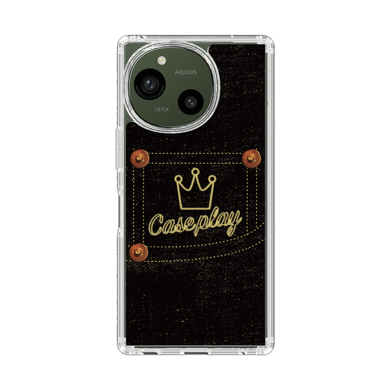 スリムプロテクションケース［ Denim Black Jeans - デニム・ブラック・ジーンズ ］