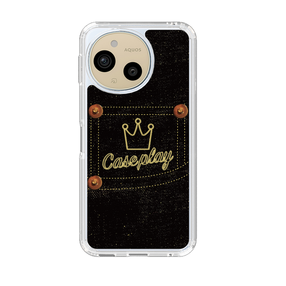 スリムプロテクションケース［ Denim Black Jeans - デニム・ブラック・ジーンズ ］