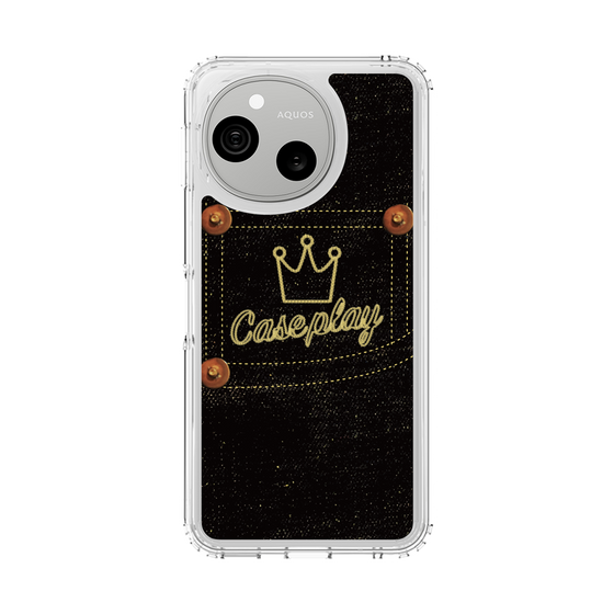 スリムプロテクションケース［ Denim Black Jeans - デニム・ブラック・ジーンズ ］