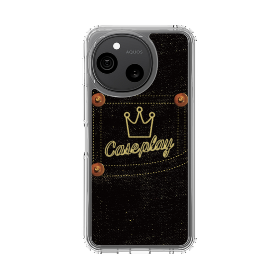 スリムプロテクションケース［ Denim Black Jeans - デニム・ブラック・ジーンズ ］