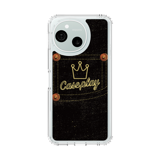 スリムプロテクションケース［ Denim Black Jeans - デニム・ブラック・ジーンズ ］