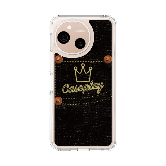 スリムプロテクションケース［ Denim Black Jeans - デニム・ブラック・ジーンズ ］