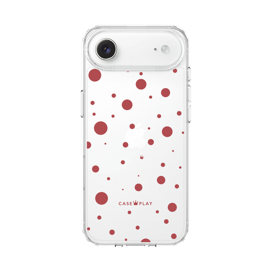 スリムプロテクションケース［ Dippin dots Red - ディッピンドッツ レッド ］