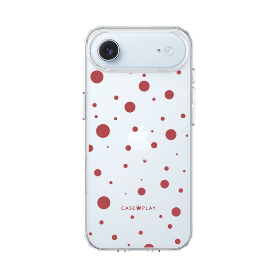 スリムプロテクションケース［ Dippin dots Red - ディッピンドッツ レッド ］