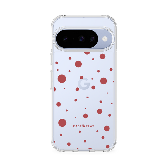 スリムプロテクションケース［ Dippin dots Red - ディッピンドッツ レッド ］