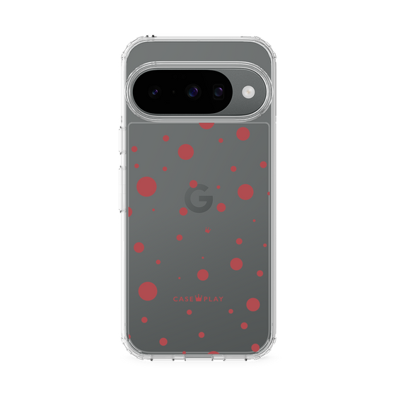 スリムプロテクションケース［ Dippin dots Red - ディッピンドッツ レッド ］
