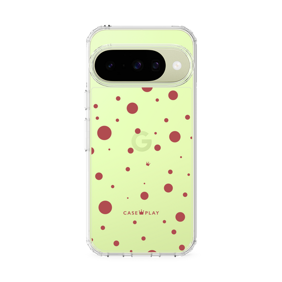 スリムプロテクションケース［ Dippin dots Red - ディッピンドッツ レッド ］