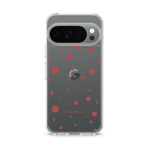 スリムプロテクションケース［ Dippin dots Red - ディッピンドッツ レッド ］