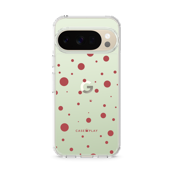 スリムプロテクションケース［ Dippin dots Red - ディッピンドッツ レッド ］