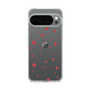 スリムプロテクションケース［ Dippin dots Red - ディッピンドッツ レッド ］