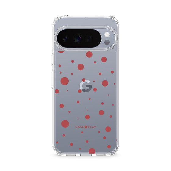 スリムプロテクションケース［ Dippin dots Red - ディッピンドッツ レッド ］