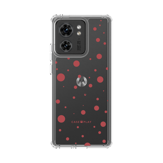 スリムプロテクションケース［ Dippin dots Red - ディッピンドッツ レッド ］