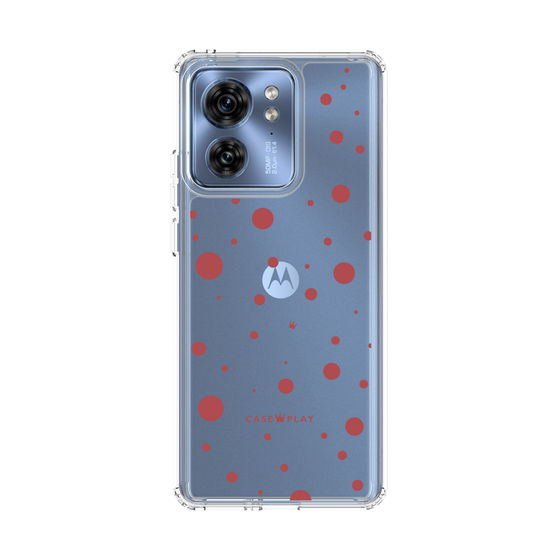 スリムプロテクションケース［ Dippin dots Red - ディッピンドッツ レッド ］