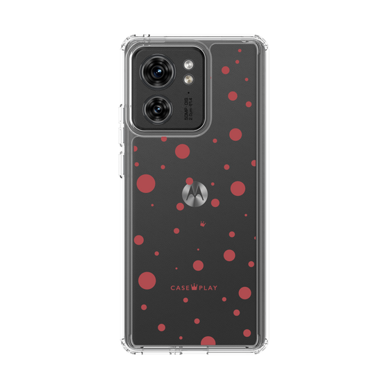 スリムプロテクションケース［ Dippin dots Red - ディッピンドッツ レッド ］