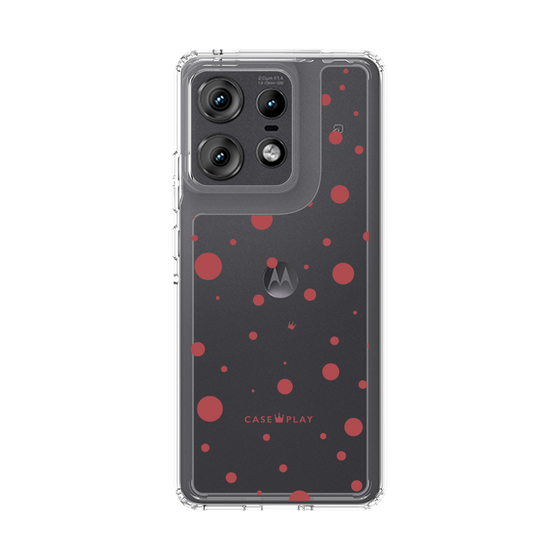スリムプロテクションケース［ Dippin dots Red - ディッピンドッツ レッド ］