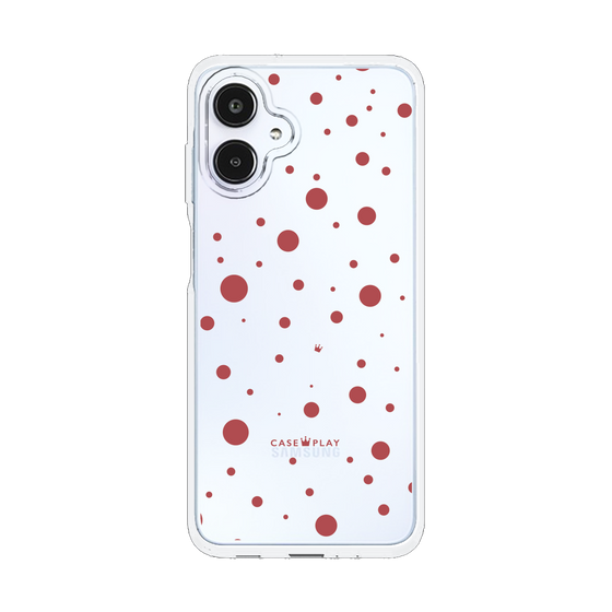 スリムプロテクションケース［ Dippin dots Red - ディッピンドッツ レッド ］