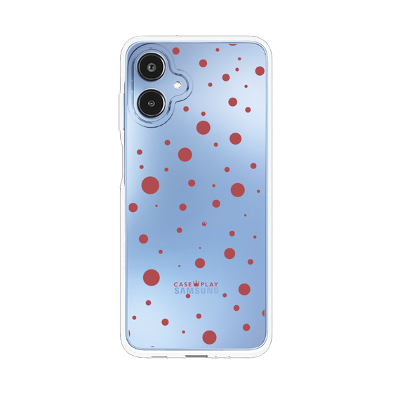 スリムプロテクションケース［ Dippin dots Red - ディッピンドッツ レッド ］