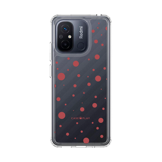 スリムプロテクションケース［ Dippin dots Red - ディッピンドッツ レッド ］