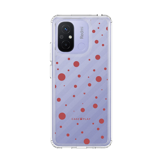 スリムプロテクションケース［ Dippin dots Red - ディッピンドッツ レッド ］