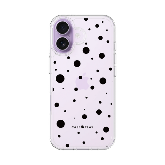 スリムプロテクションケース［ Dippin dots Black - ディッピンドッツ ブラック ］